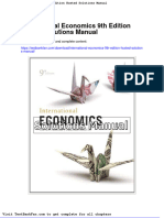 Full Download International Economics 9th Edition Husted Solutions Manual