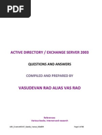 ADS Ex Server 0307 QandA VasRao 02jul09