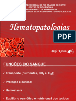 Hematopatologias - 1 Parte