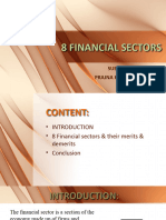 ppt of 8  financial sector