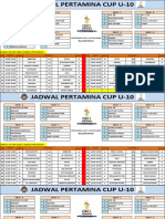 Jadwal Pertamina Cup U10