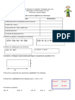 Tema de Casa Turma 91 e 92