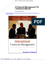 Full Download International Financial Management 7th Edition Eun Solutions Manual