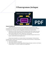 Modul 3 Pemrograman Jaringan