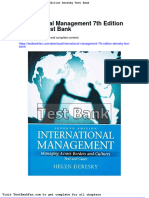 Full Download International Management 7th Edition Deresky Test Bank