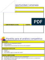 Ficha de Oportunidad-Amenaza y Asignación