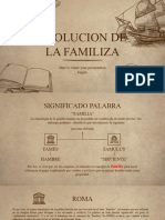 Evolucion de La Familia