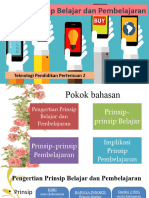 p2 - Prinsip Belajar Dan Pembelajaran