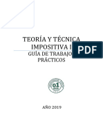 Procedimiento Teoría y Técnica Impositiva I Caece 2019