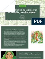 Teoría Contribucion de La Mujer Al Desarrollo y Ecofeministo