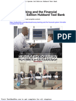 Full Download Money Banking and The Financial System 3rd Edition Hubbard Test Bank