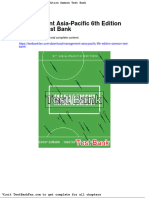 Full Download Management Asia Pacific 6th Edition Samson Test Bank