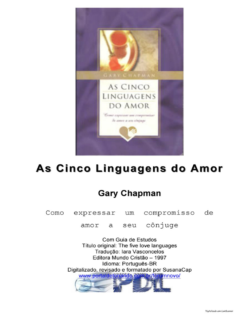 As cinco linguagens do amor gary chapman pdf