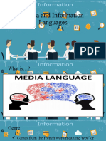 Media Information Languages