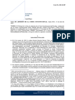 Caso No. 163-21-EP: Convocatoria ". (Sentencia Primera Instancia, Énfasis Agregado.)