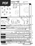 Test MoCA 8.2 en Español | PDF | Cognición | Ciencia cognitiva