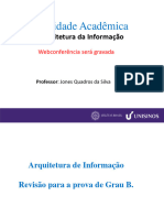 Atividade Acadêmica: Arquitetura Da Informação