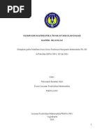 Download Materi Pelatihan Olimpiade Bagi Guru SD Lengkap by Danang Setia Budi SN69093032 doc pdf