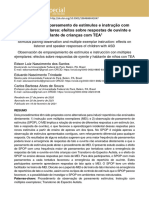 Observação de Pareamento de Estímulos e Instrução Com Múltiplos Exemplares Efeitos Sobre Respostas de Ouvinte e Falante de Crianças Com TEA