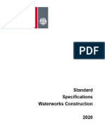 Standard Specifications Waterworks Construction