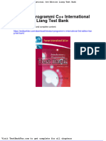 Full Download Introduct Programmi C International 3rd Edition Liang Test Bank