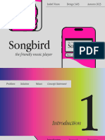 Songbird Pitch Deck