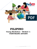 M1-L1_Q1 FILIPINO