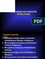 Perkhidmatan Psikiatri Di Malaysia