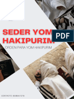 Seder Yom Hakipurim Sar Shalom Original