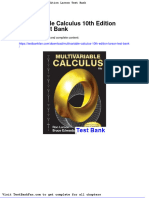 Full Download Multivariable Calculus 10th Edition Larson Test Bank