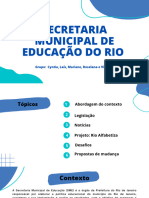 Secretaria Municipal de Educação RJ