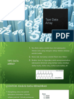 Week-9 Tipe Data Array