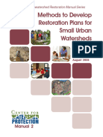 Urban Subwatershed Restoration Manual Series Manual 2