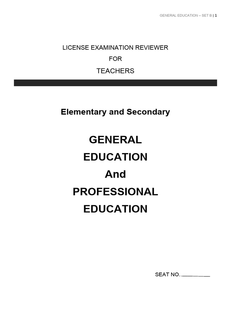 Fırst General Education Pdf
