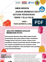 Perencanaan Berbasis Data Satuan Pendidikan