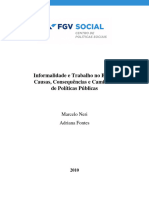 Es61 Informalidade e Trabalho No Brasil Causas Consequencias e Caminhos de Politicas Publicas Marcelo Neri