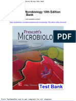 Full Download Prescotts Microbiology 10th Edition Willey Test Bank
