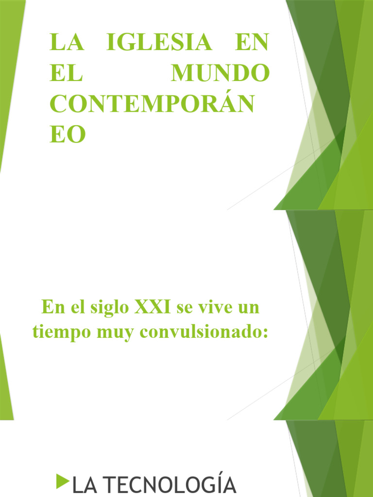 La Iglesia y el Cristianismo Actual | PDF | Fe