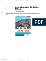 Full Download Natural Disasters Canadian 4th Edition Abbott Test Bank