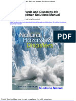 Full Download Natural Hazards and Disasters 4th Edition Hyndman Solutions Manual