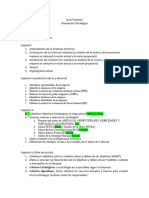 Guia Elaboracion Proyecto Final de Clase Planeacion Estrategica