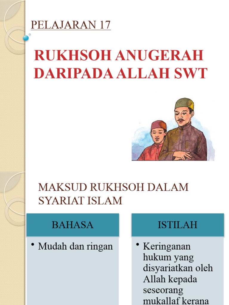 f2 Pel.17 Rukhsah Anugerah Allah (Unit 1) Menyapu Balutan | PDF