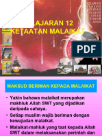 f2 Pelajaran 12 Ketaatan Malaikat