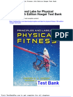Full Download Principles and Labs For Physical Fitness 10th Edition Hoeger Test Bank