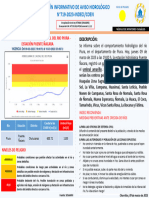 BOLETÍN INFORMATIVO DE AVISO HIDROLÓGICO N°719-2023 Del 09-03-2023