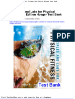 Full Download Principles and Labs For Physical Fitness 9th Edition Hoeger Test Bank
