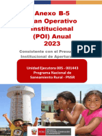 Programa Nacional de Saneamiento Rural (UE-005-001443)