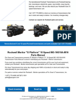 Rockwell Meritor G Platform 10 Speed MO 16G10A M16 Parts Manual