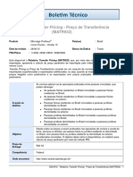 FIS - Relatório Transfer Pricing - Preço de Transferência (MATR933)