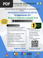 5th & 6th Oct 2023 - Workshop Business Analytics Using BI Tool-1